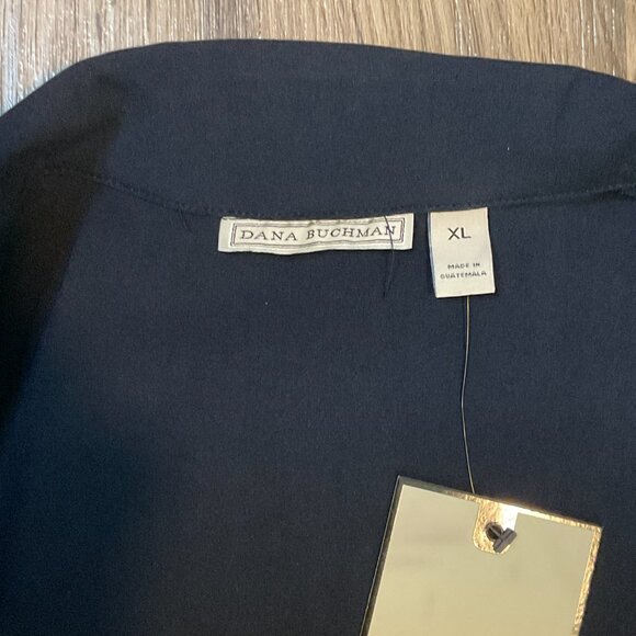 New Dana Buchman Blazer Jacket Business Office Blue Size XL NWT - Picture 2 of 6